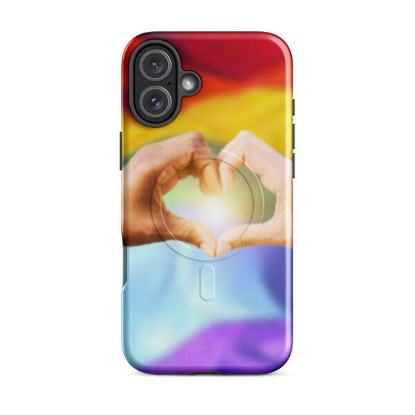 LGBTQ iPhone Hülle – NEU Stylischer Schutz mit  Botschaft 2025 – Bild 11
