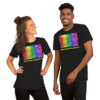 LGBTQ Hoodie mit QR-Code | Ich bin Farbe – Statement 2025 – Unisex-Shirt 2025 mit queerer Botschaft