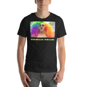 Unisex Pride T-Shirt mit LGBTQ-Statement und Motivaufdruck