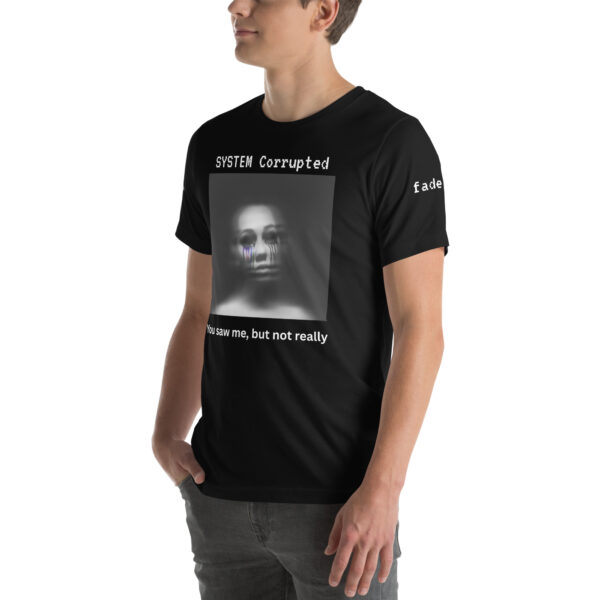 System Corrupted T-Shirt – digital, düster, ausdrucksstark 25 – Bild 4