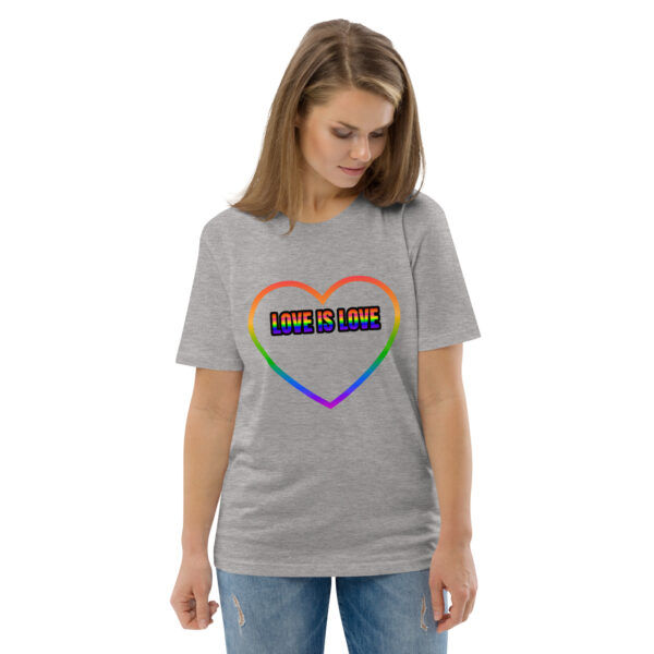 LOVE IS LOVE T-Shirt 2025 – Bio, Fair & Extrem Bequem – Bild 2