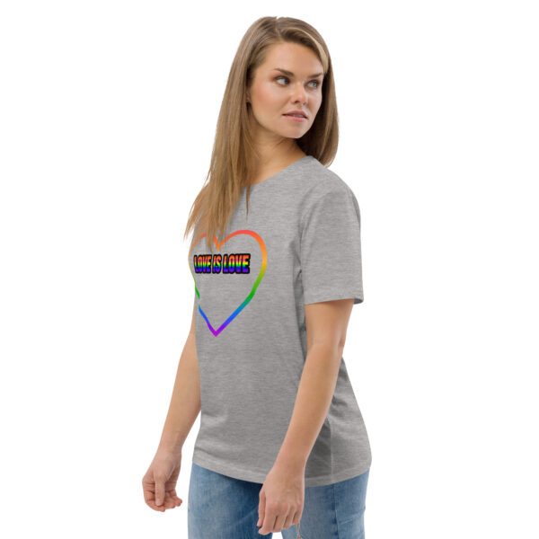 LOVE IS LOVE T-Shirt 2025 – Bio, Fair & Extrem Bequem – Bild 5