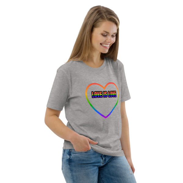 LOVE IS LOVE T-Shirt 2025 – Bio, Fair & Extrem Bequem – Bild 6