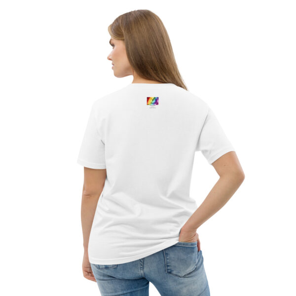 LGBTQ+ Shirt in Regenbogenfarben – Bio T-Shirt Unisex Schwarz 2025 – Bild 14