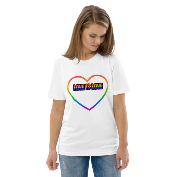 LOVE IS LOVE T-Shirt 2025 – Bio, Fair & Extrem Bequem – Bild 10