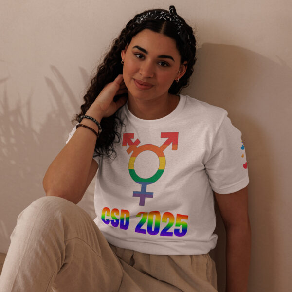 CSD 2025 Trans T-Shirt – Pride Edition aus Bio-Stoff Exklusiv – Bild 3